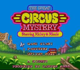   GREAT CIRCUS MYSTERY STARRING MICKEY & MINNIE, THE